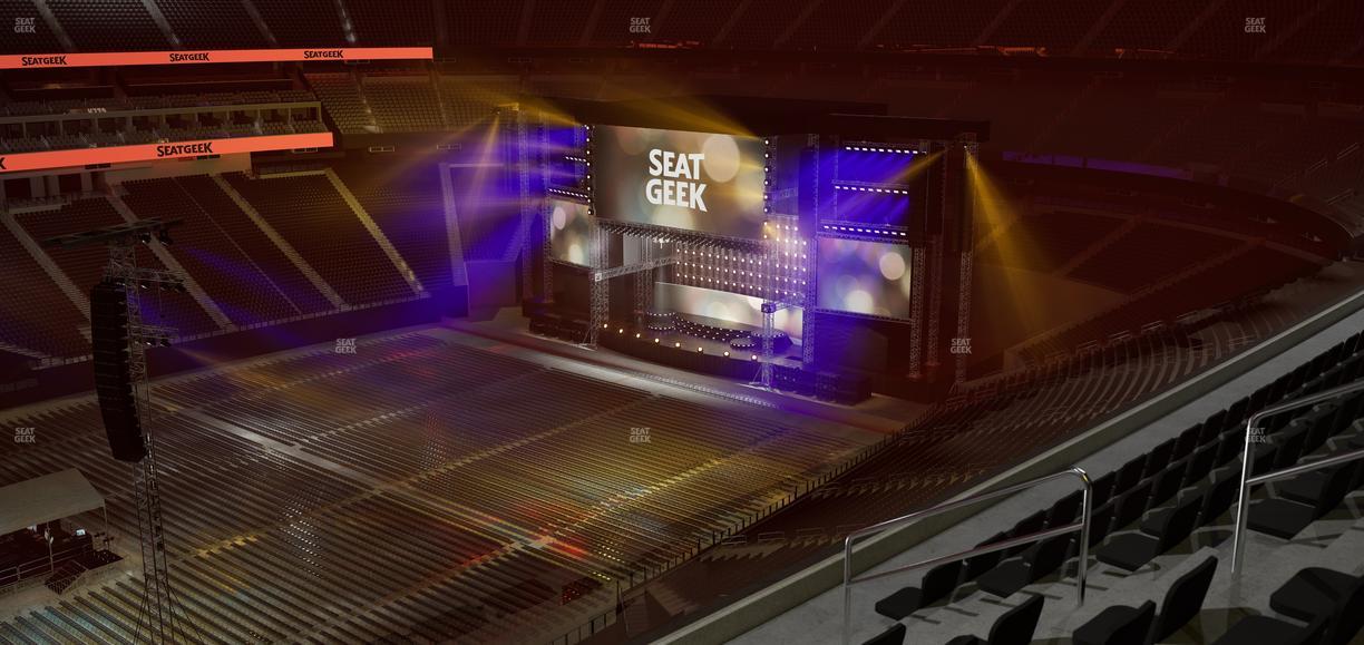 Allegiant Stadium - Section 341 Seat View