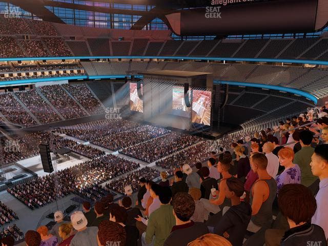 Allegiant Stadium - Section 341 Seat View