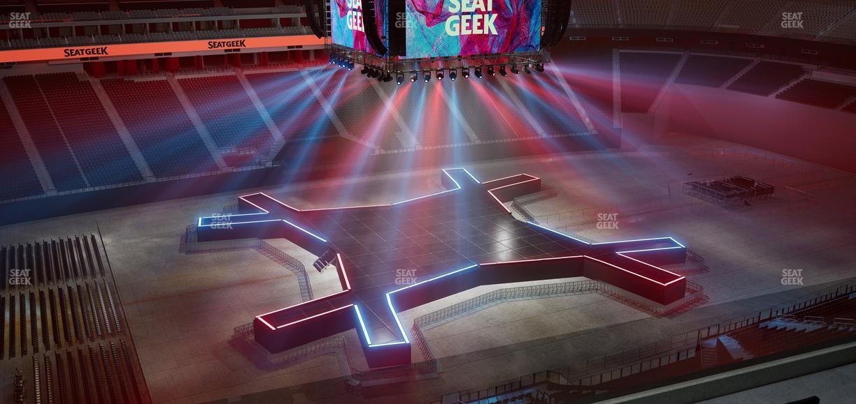 Allegiant Stadium - Section 341 Seat View