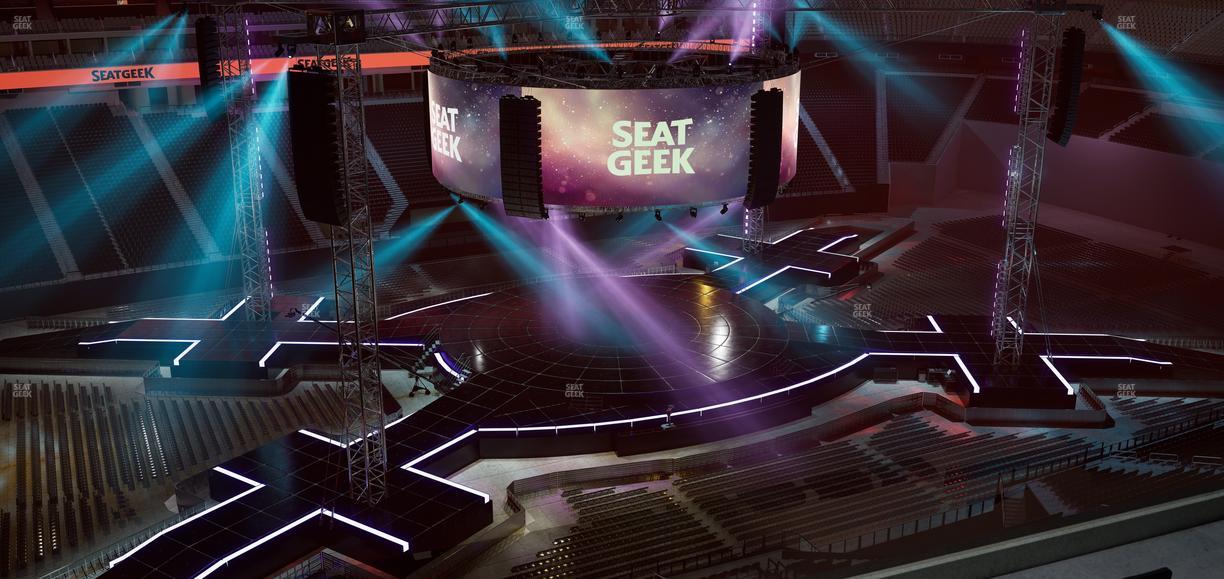 Allegiant Stadium - Section 341 Seat View