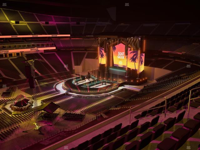 Allegiant Stadium - Section 341 Seat View