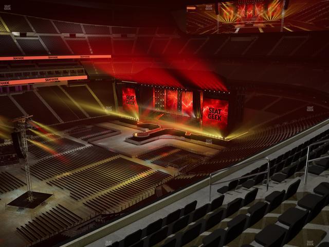 Allegiant Stadium - Section 341 Seat View