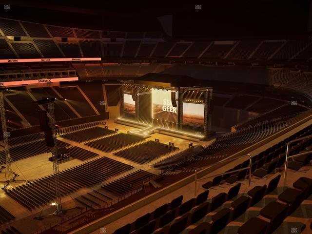 Allegiant Stadium - Section 341 Seat View