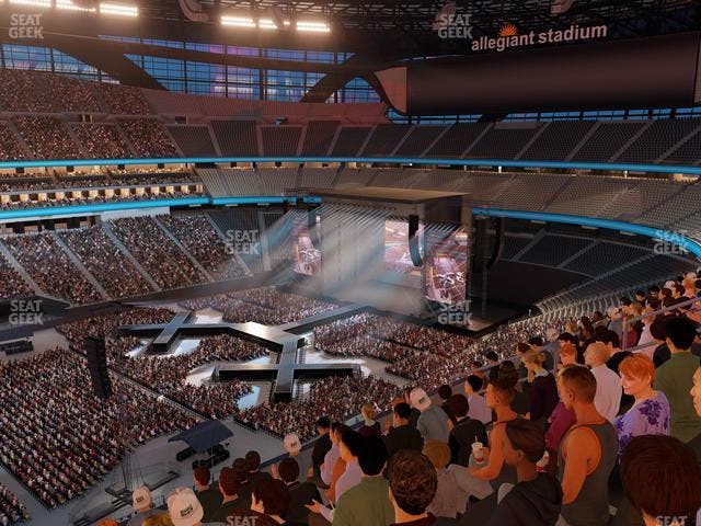 Allegiant Stadium - Section 341 Seat View