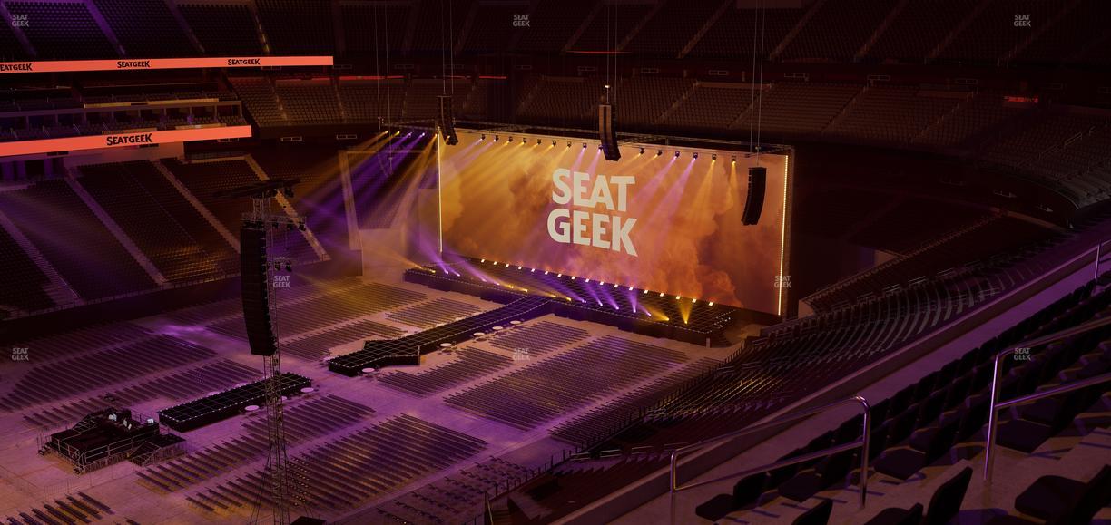 Allegiant Stadium - Section 341 Seat View