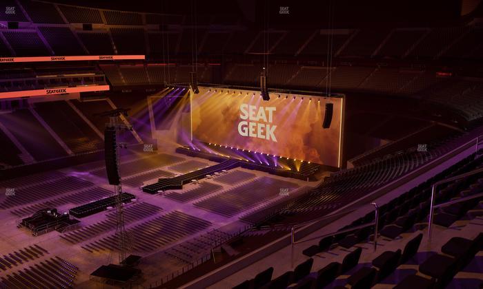 Allegiant Stadium - Section 341 Seat View