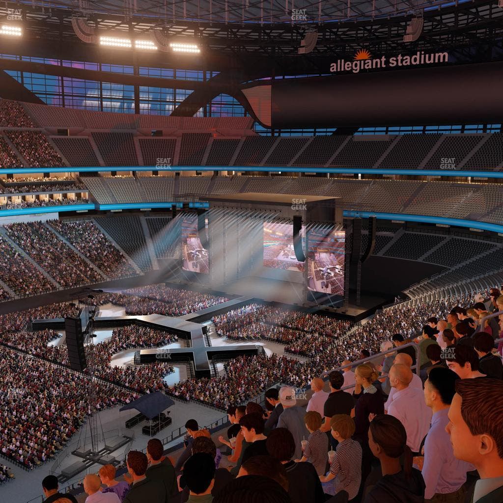 Allegiant Stadium - Section 342 Seat View