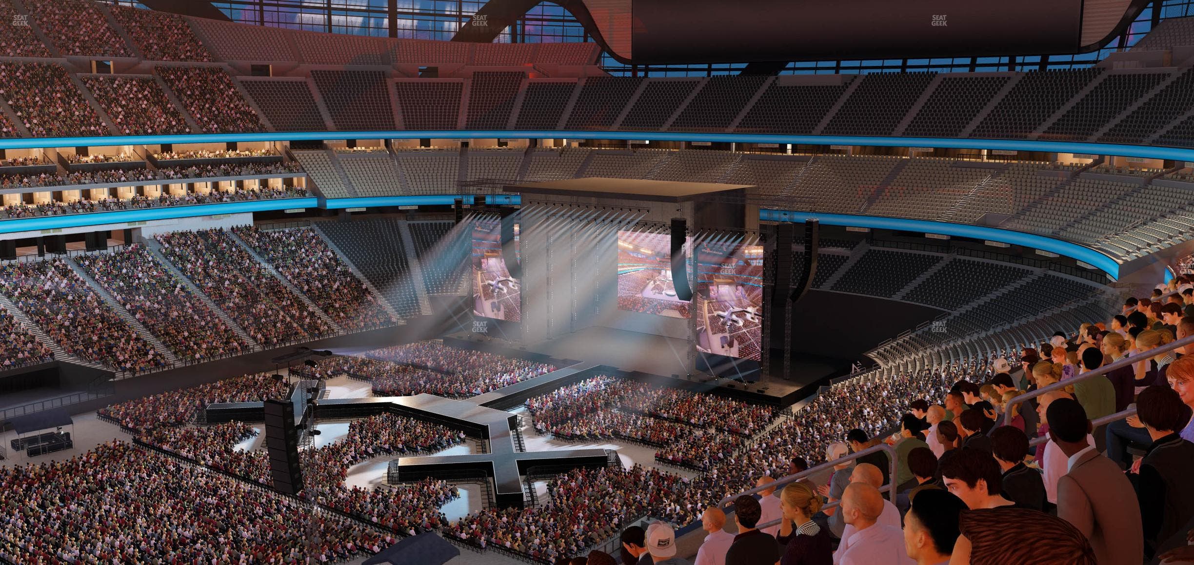 Allegiant Stadium - Section 342 Seat View