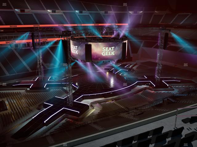 Allegiant Stadium - Section 342 Seat View