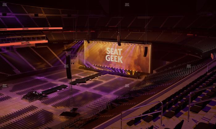 Allegiant Stadium - Section 342 Seat View