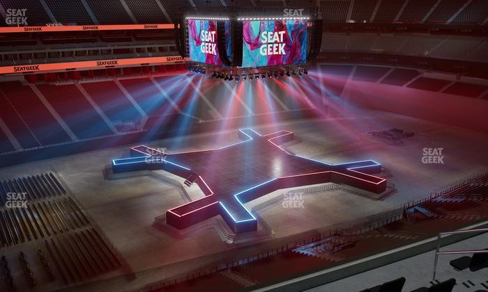 Allegiant Stadium - Section 342 Seat View