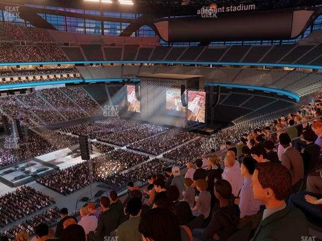 Allegiant Stadium - Section 342 Seat View