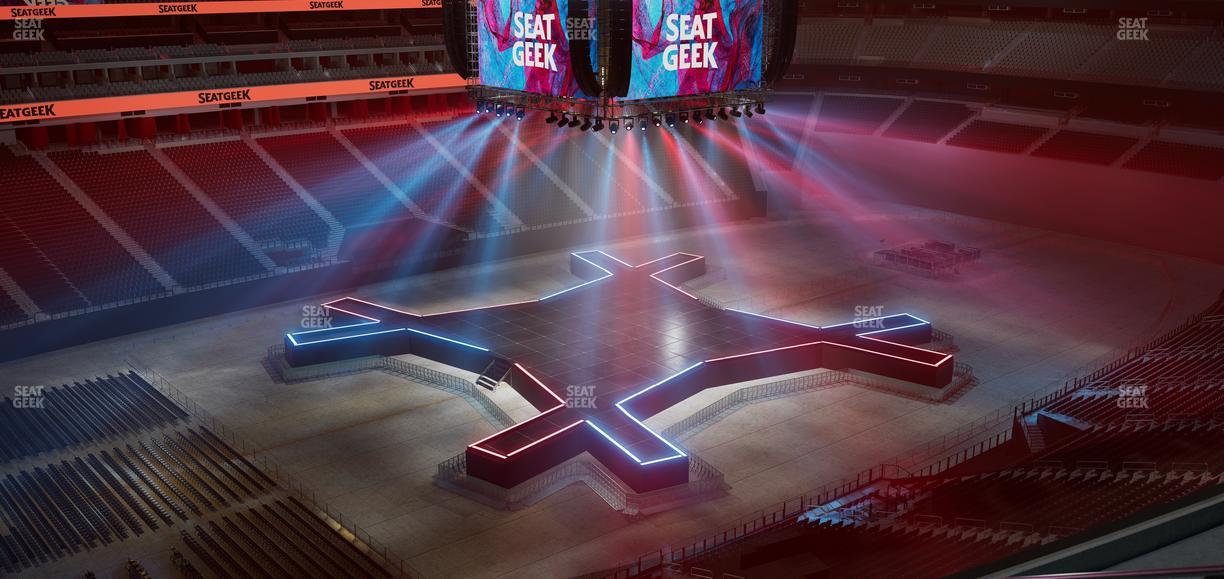 Allegiant Stadium - Section 343 Seat View