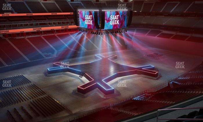 Allegiant Stadium - Section 343 Seat View