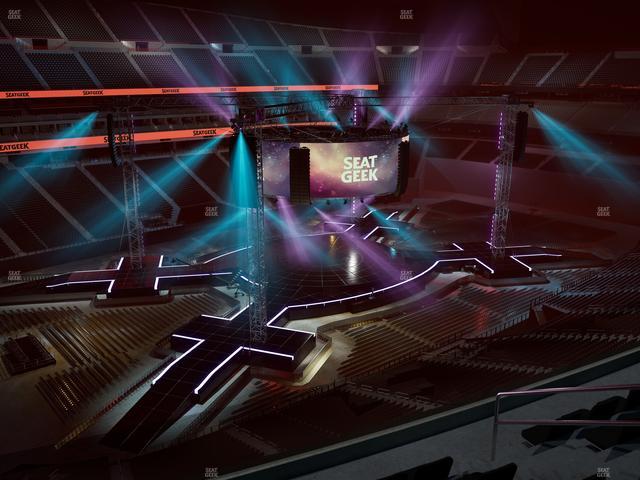 Allegiant Stadium - Section 343 Seat View