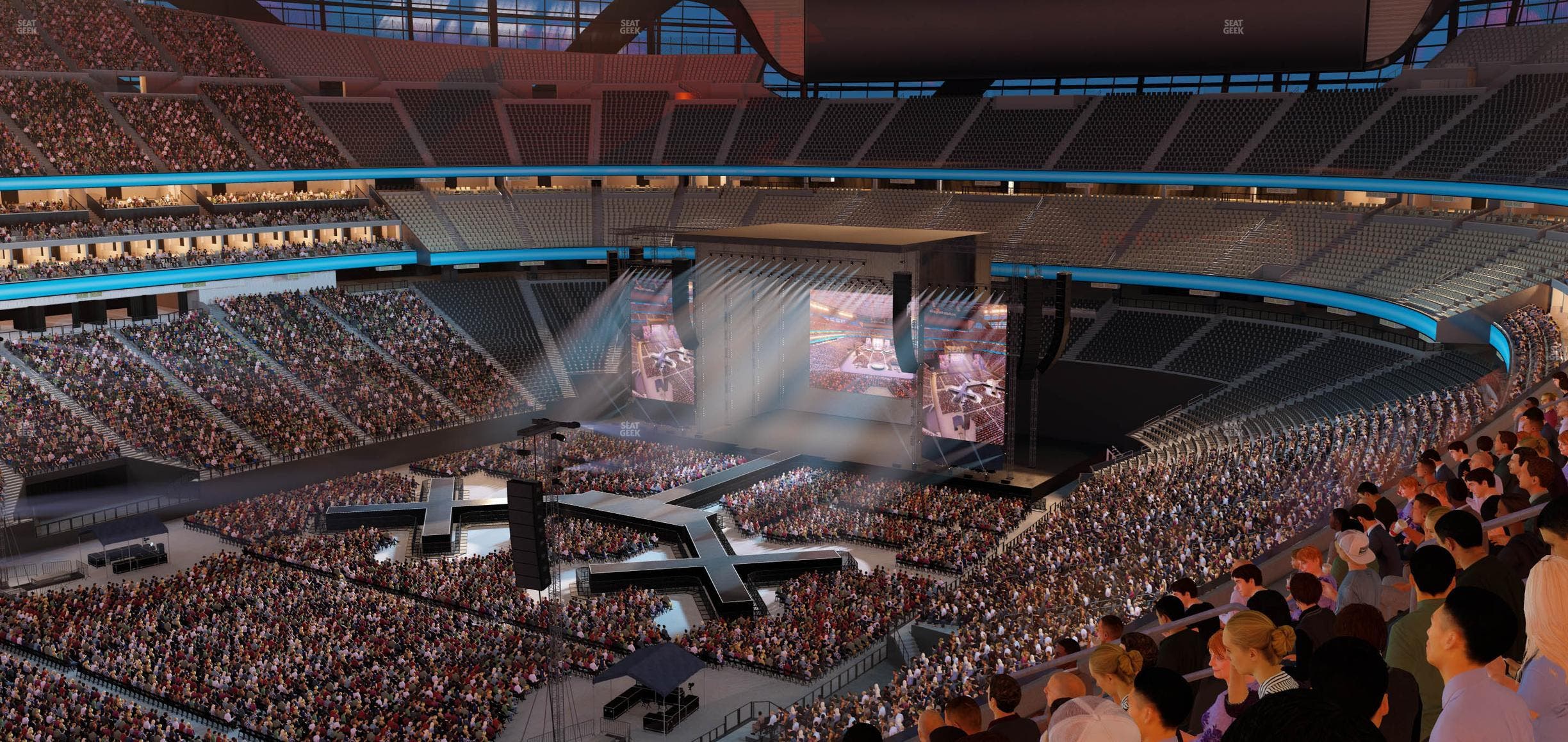 Allegiant Stadium - Section 343 Seat View