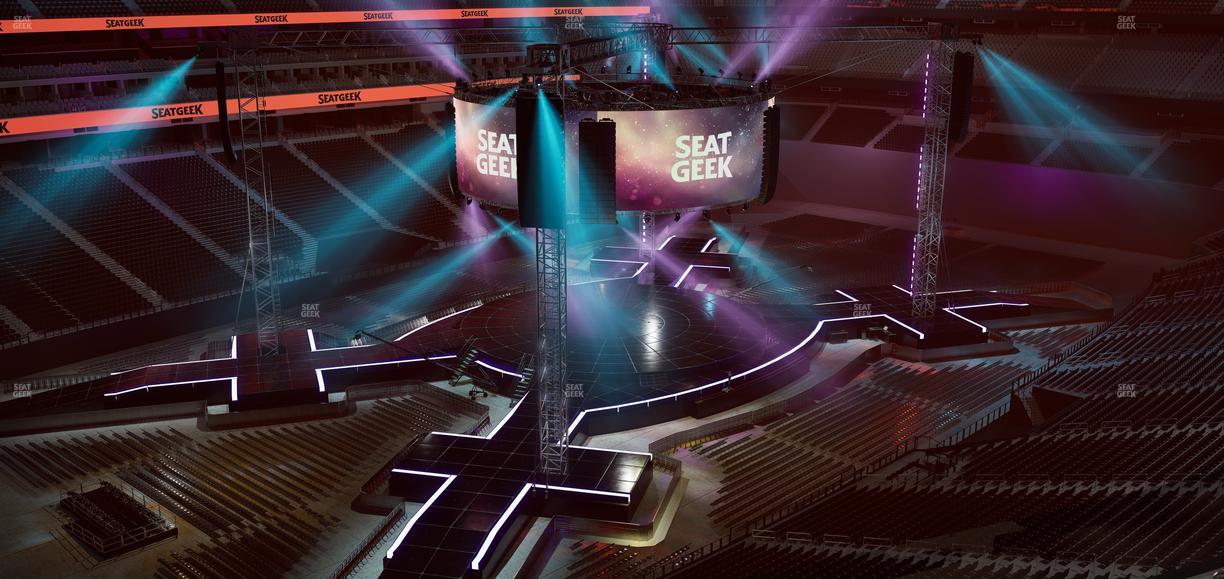 Allegiant Stadium - Section 344 Seat View