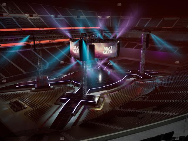 Allegiant Stadium - Section 344 Seat View