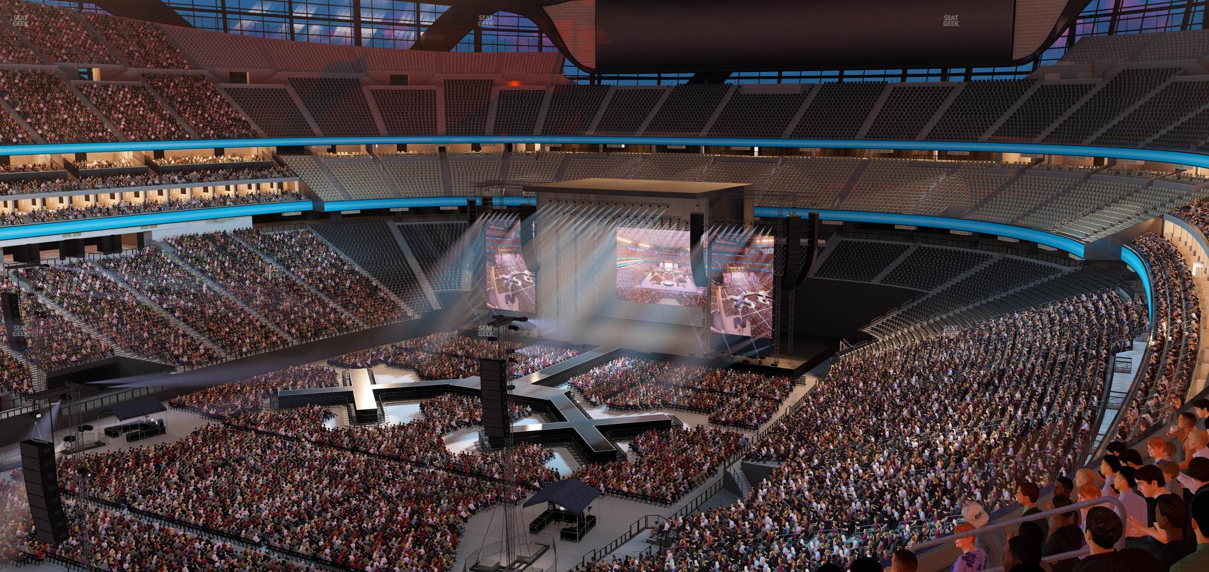 Allegiant Stadium - Section 344 Seat View