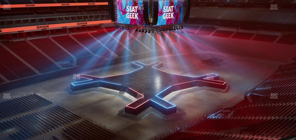 Allegiant Stadium - Section 344 Seat View