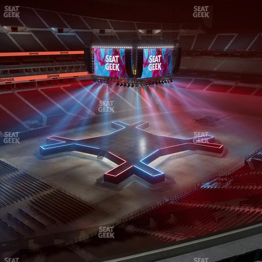 Allegiant Stadium - Section 344 Seat View