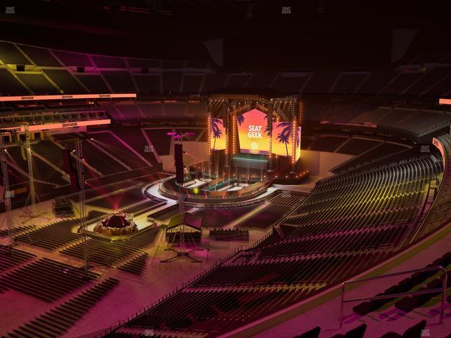 Allegiant Stadium - Section 344 Seat View