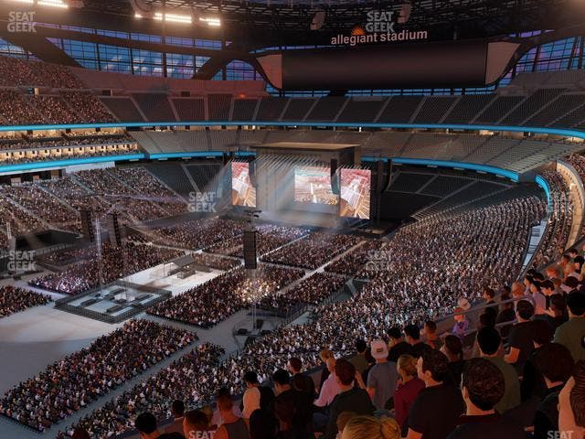 Allegiant Stadium - Section 344 Seat View