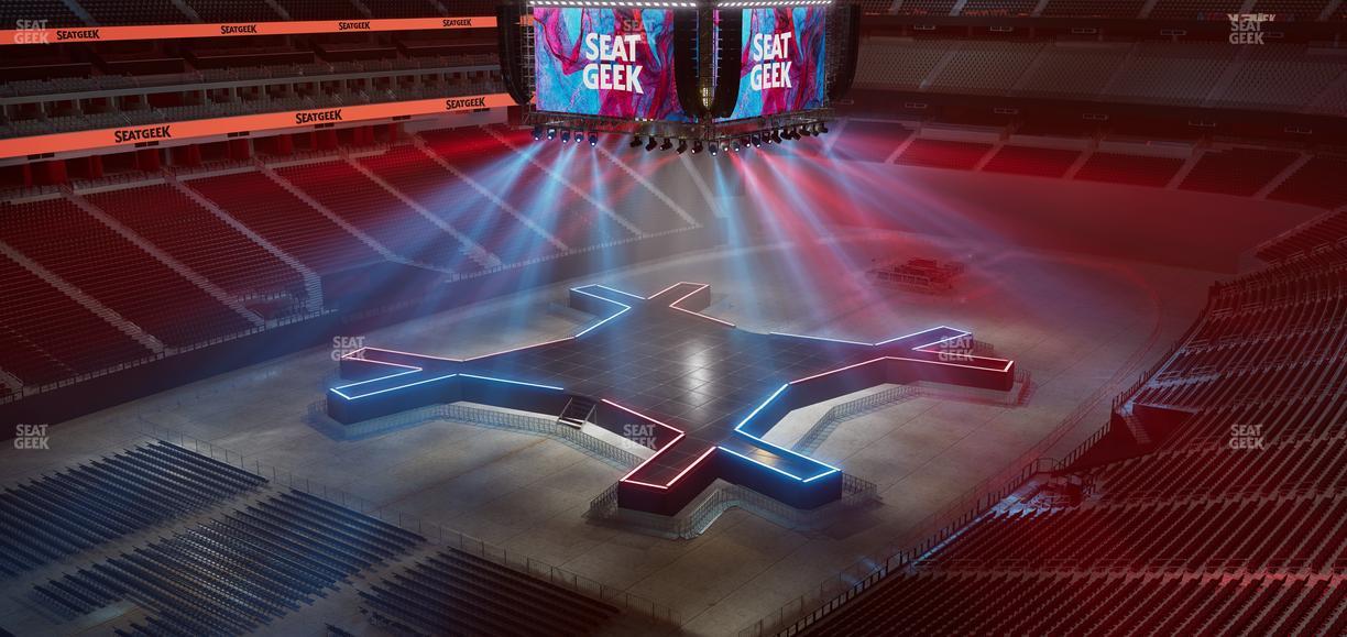 Allegiant Stadium - Section 345 Seat View