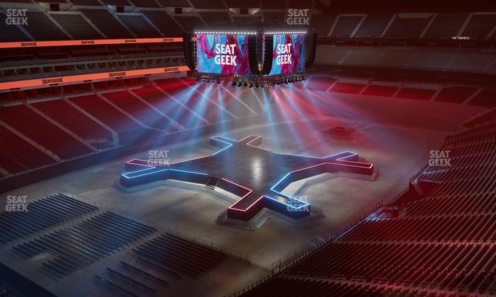 Allegiant Stadium - Section 345 Seat View