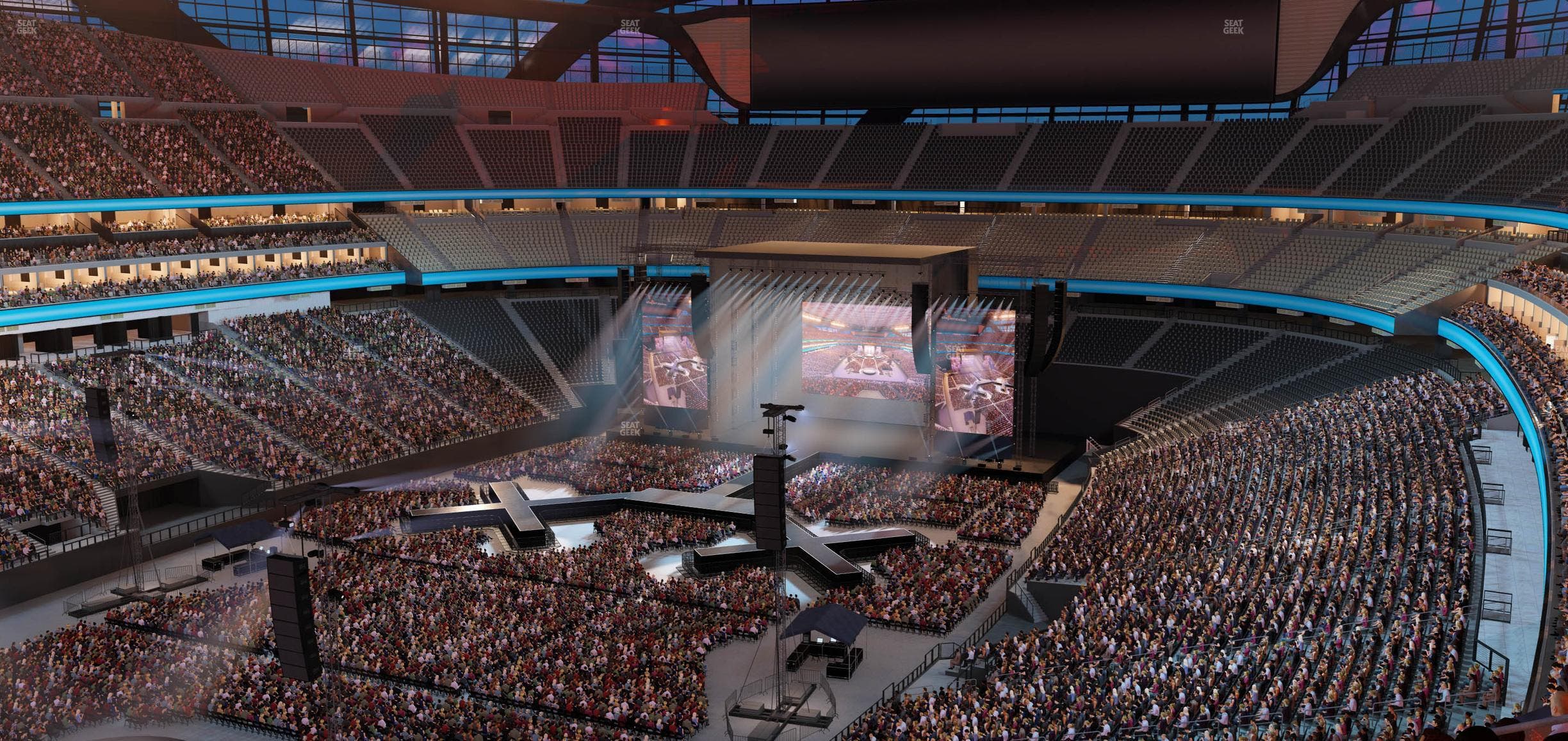 Allegiant Stadium - Section 345 Seat View