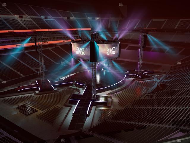 Allegiant Stadium - Section 345 Seat View