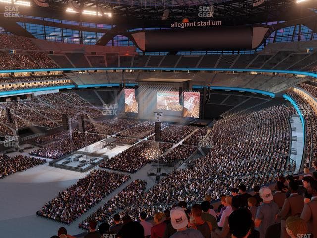 Allegiant Stadium - Section 345 Seat View