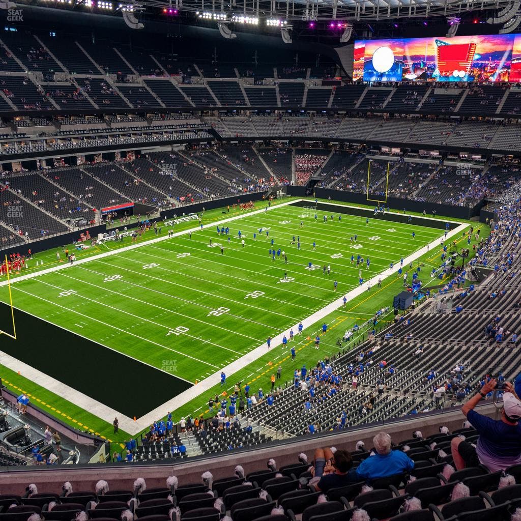 Allegiant Stadium - Section 345 Seat View