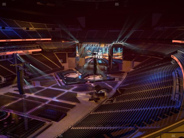 Allegiant Stadium - Section 345 Seat View