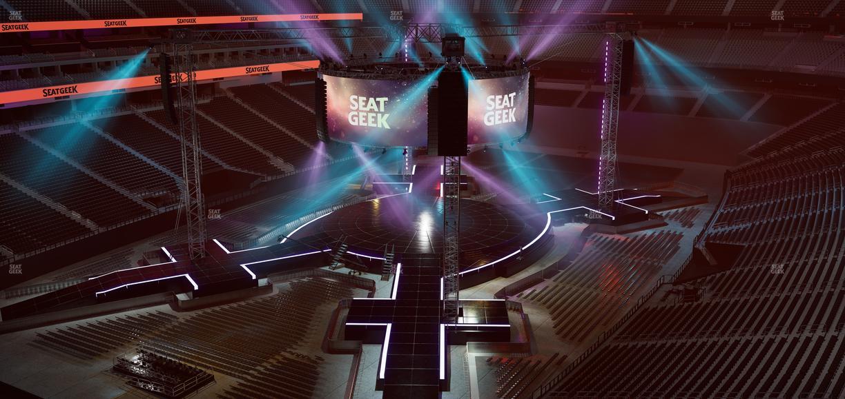 Allegiant Stadium - Section 346 Seat View