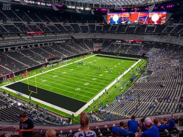 Allegiant Stadium - Section 346 Seat View