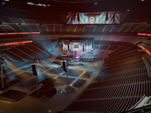 Allegiant Stadium - Section 346 Seat View