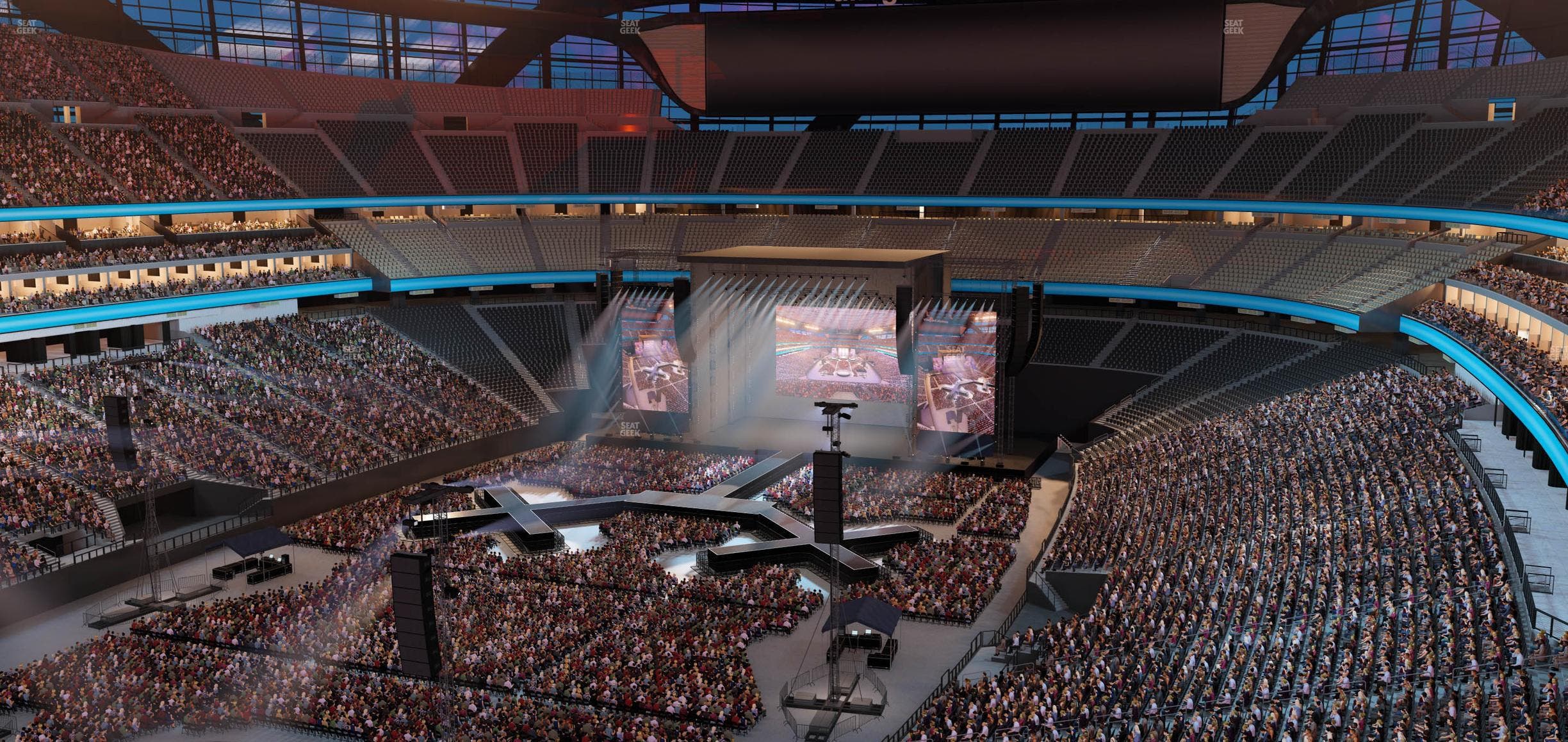Allegiant Stadium - Section 346 Seat View