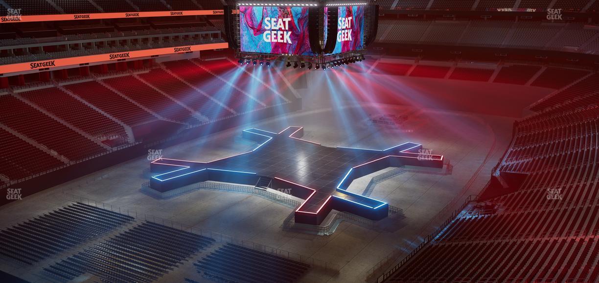 Allegiant Stadium - Section 346 Seat View