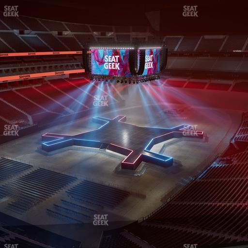 Allegiant Stadium - Section 346 Seat View