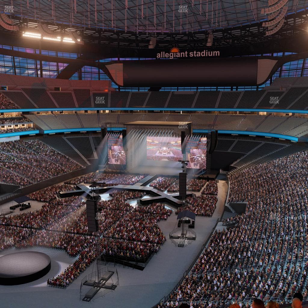 Allegiant Stadium - Section 347 Seat View