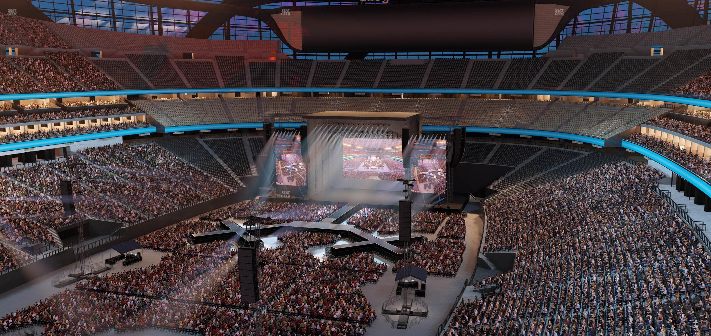 Allegiant Stadium - Section 347 Seat View