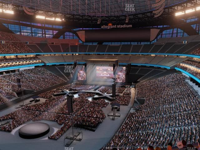 Allegiant Stadium - Section 347 Seat View