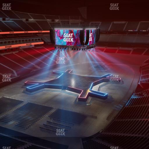 Allegiant Stadium - Section 347 Seat View