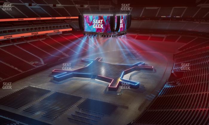 Allegiant Stadium - Section 347 Seat View