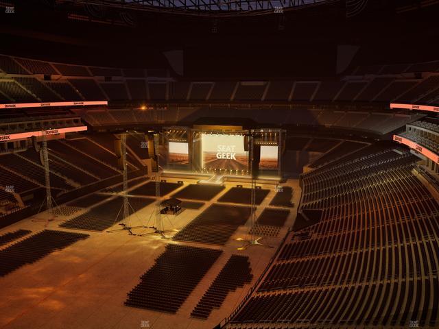 Allegiant Stadium - Section 347 Seat View