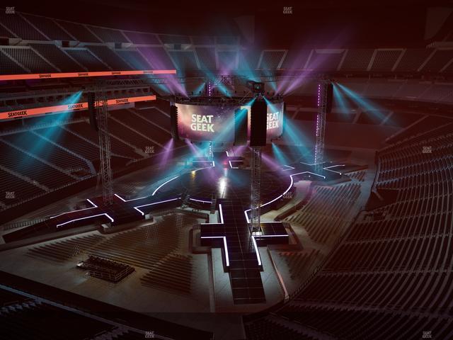 Allegiant Stadium - Section 347 Seat View