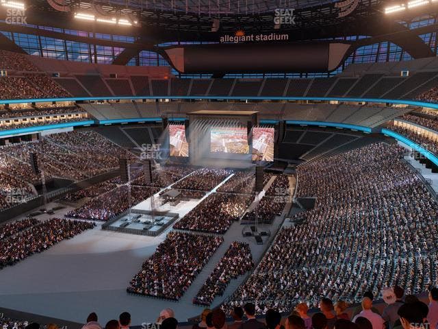 Allegiant Stadium - Section 347 Seat View