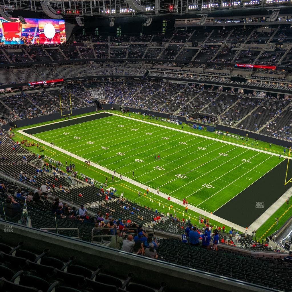 Allegiant Stadium - Section 406 Seat View