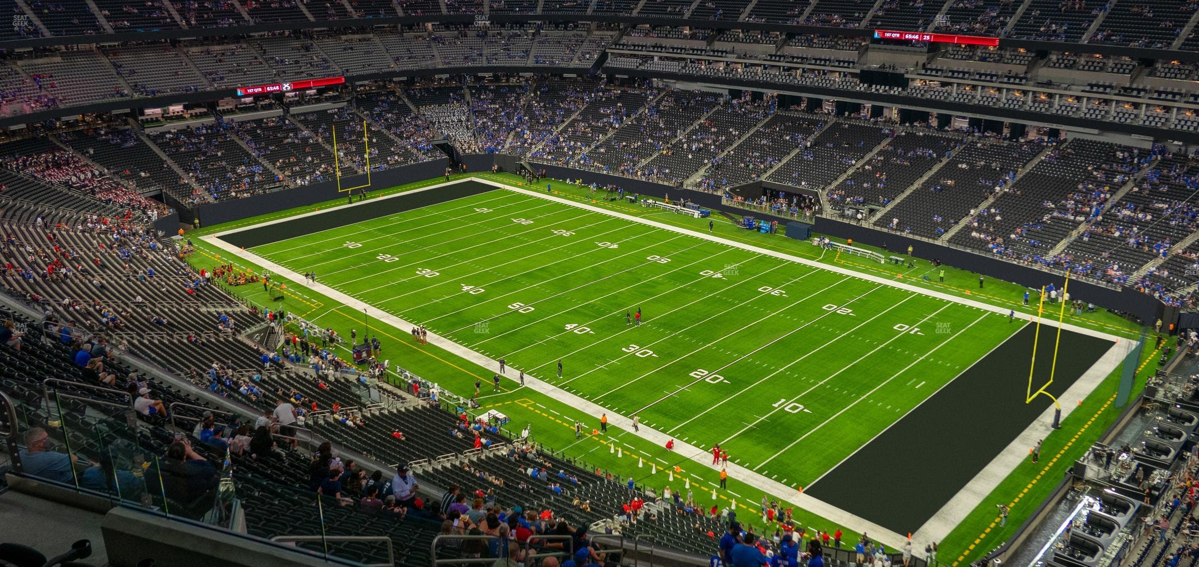 Allegiant Stadium - Section 406 Seat View